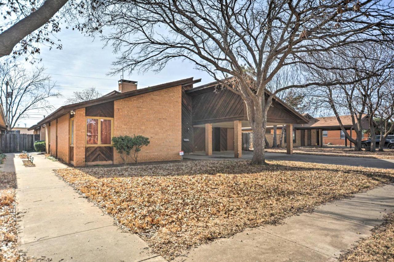 Lubbock Townhome With Grill Near Ttu And Downtown! Exteriör bild
